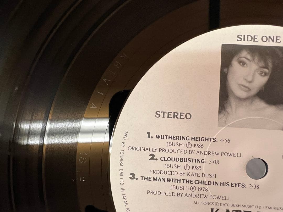 Kate Bush ザ・ホール・ストーリー LP 洋楽レコー　ド　日本盤 帯付