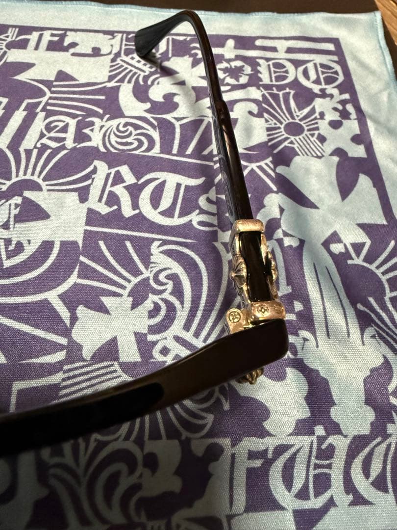 ◼︎正規品◼︎ クロムハーツ　メガネ　コックサッカー　cox ucker シルバー