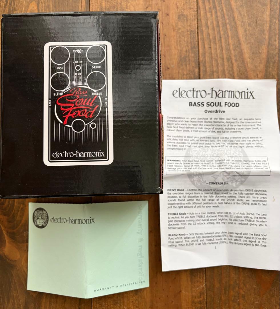 ベース electro-harmonix Bass Soul Food