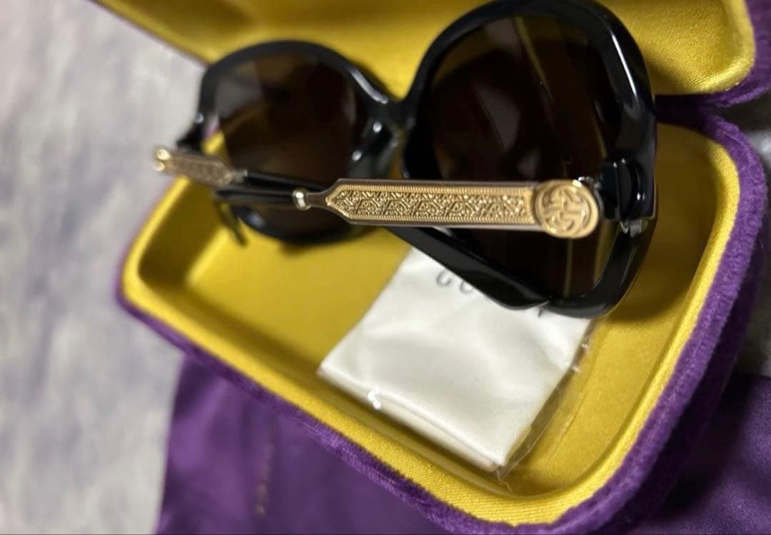 キ*2様 【期間限定早い者勝ち❣️新品】GUCCI サングラス　ゴールドカラーG