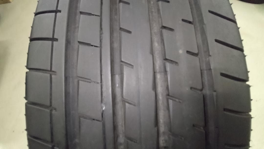 送料込 235/60R18 4本 9分山以上 ヨコハマBluEarth AE61