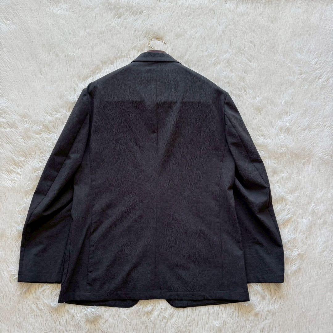 ユナイテッドアローズ✨COZY シアサッカー　ジャケット　洗える　グレー　XL