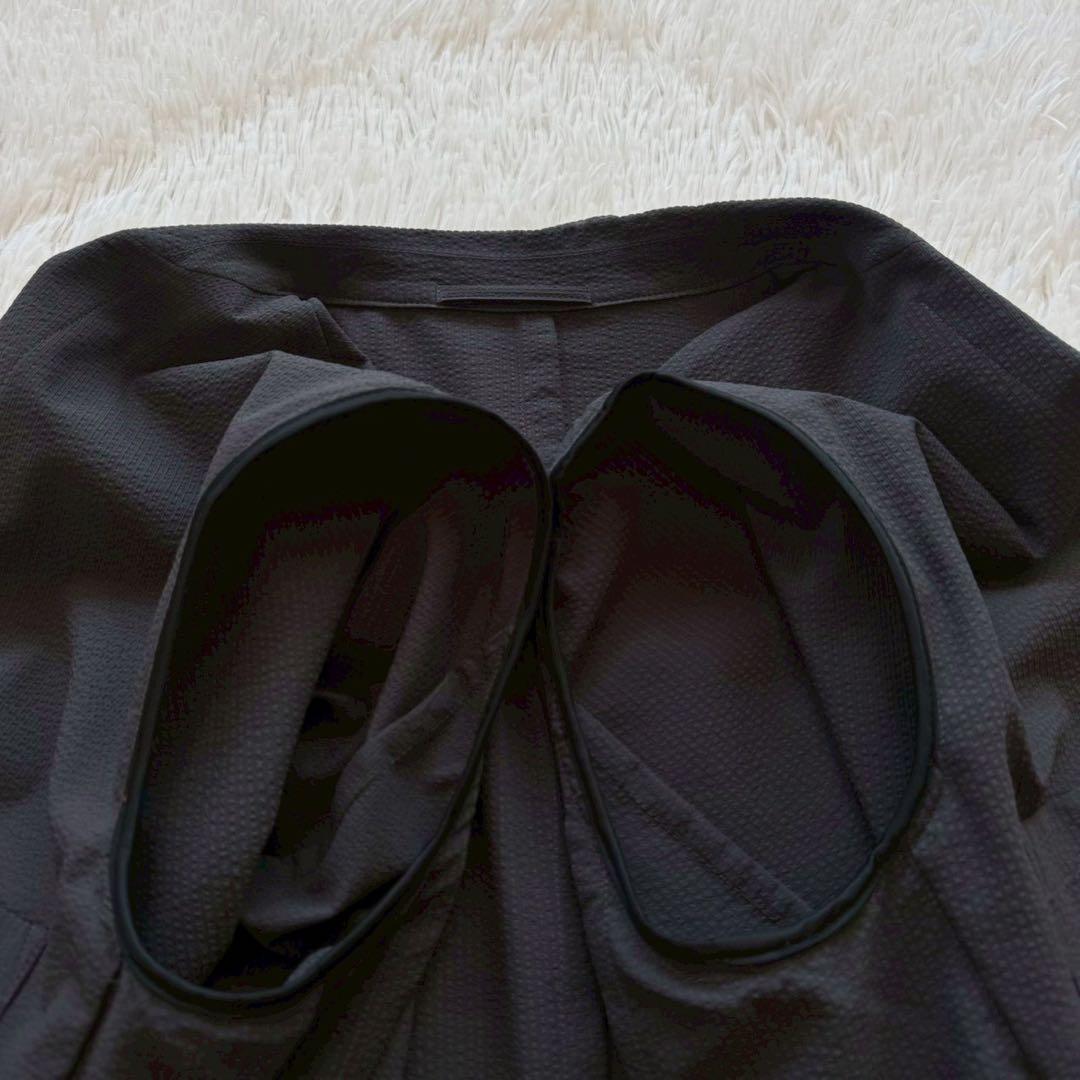 ユナイテッドアローズ✨COZY シアサッカー　ジャケット　洗える　グレー　XL