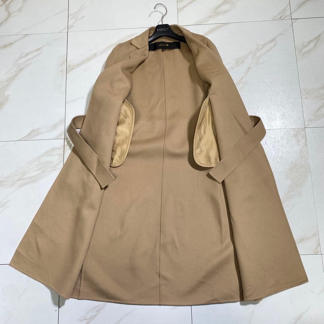 希少♡DRAWER カシミヤ リバーベルデッドコート ロング ダブルフェイス