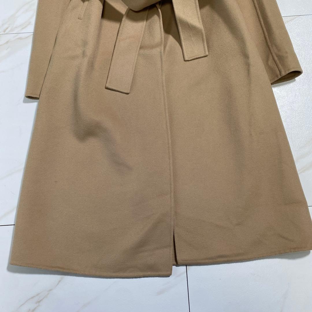 希少♡DRAWER カシミヤ リバーベルデッドコート ロング ダブルフェイス