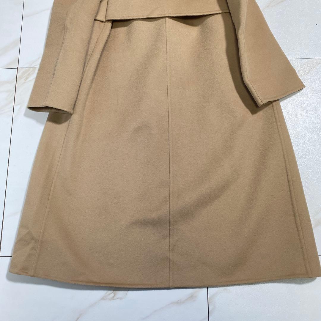 希少♡DRAWER カシミヤ リバーベルデッドコート ロング ダブルフェイス