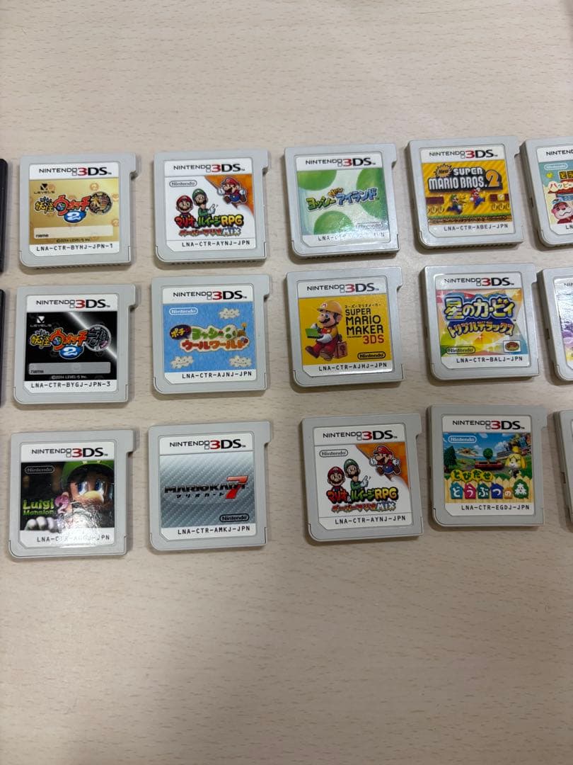 3DS、Switch、Wii、ソフト カセット40個 まとめ売り