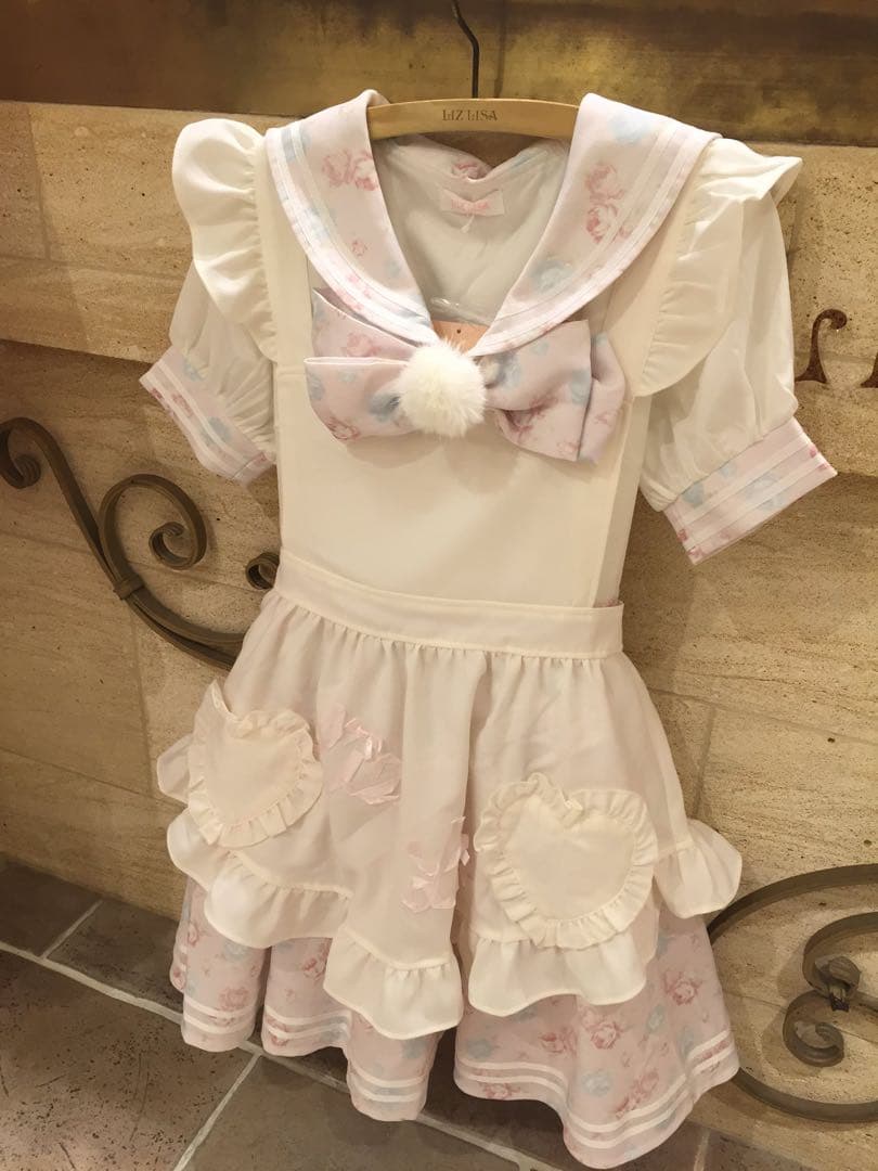 LIZLISA ハロウィン限定ワンピースとエプロンセット