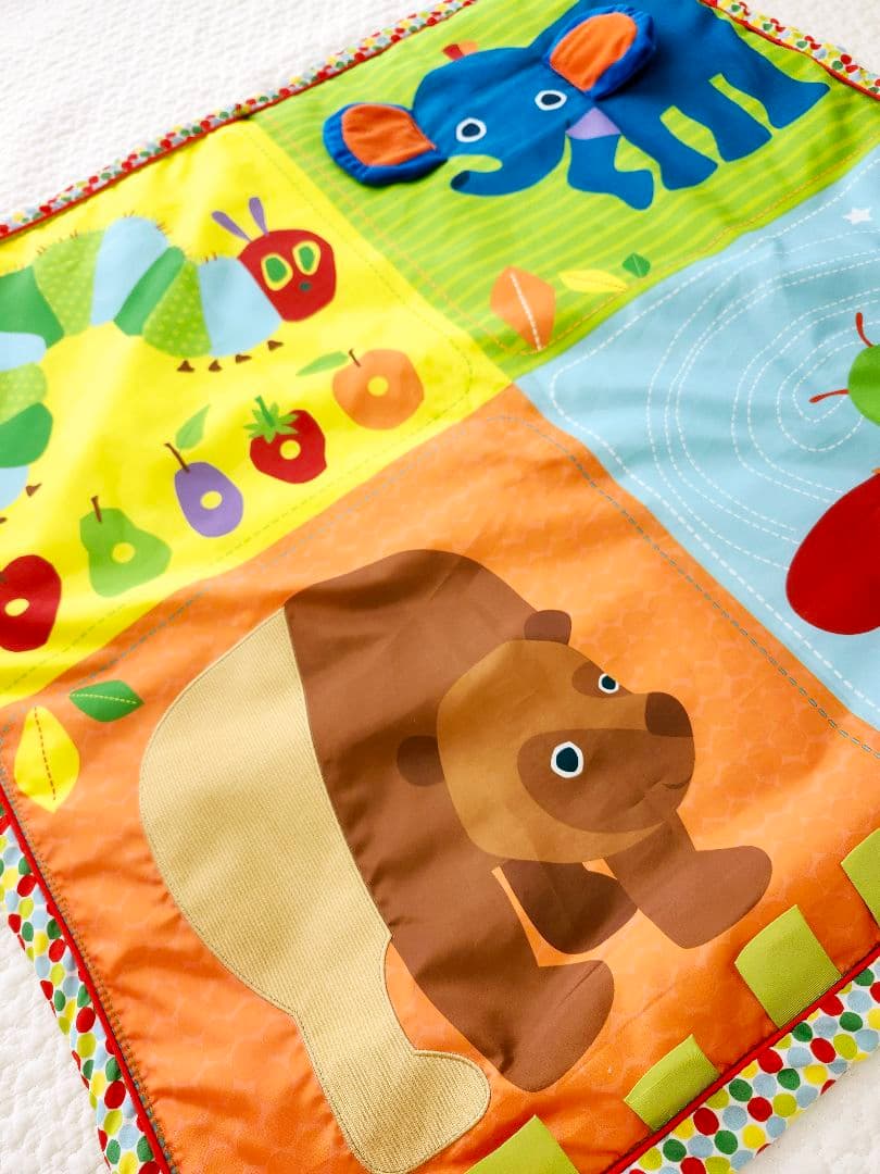 【美品】はらぺこあおむし　アクティビティプレイジム　エリックカール　日本育児