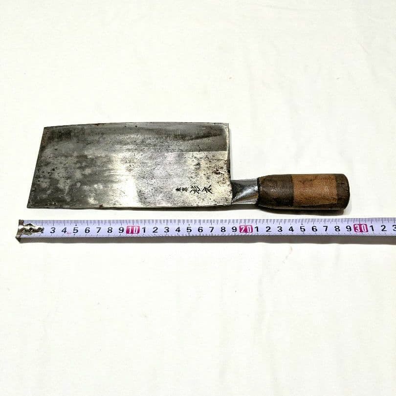 B*s様 東京杉本 中華包丁 刃渡り約18.5cm【S50-19】