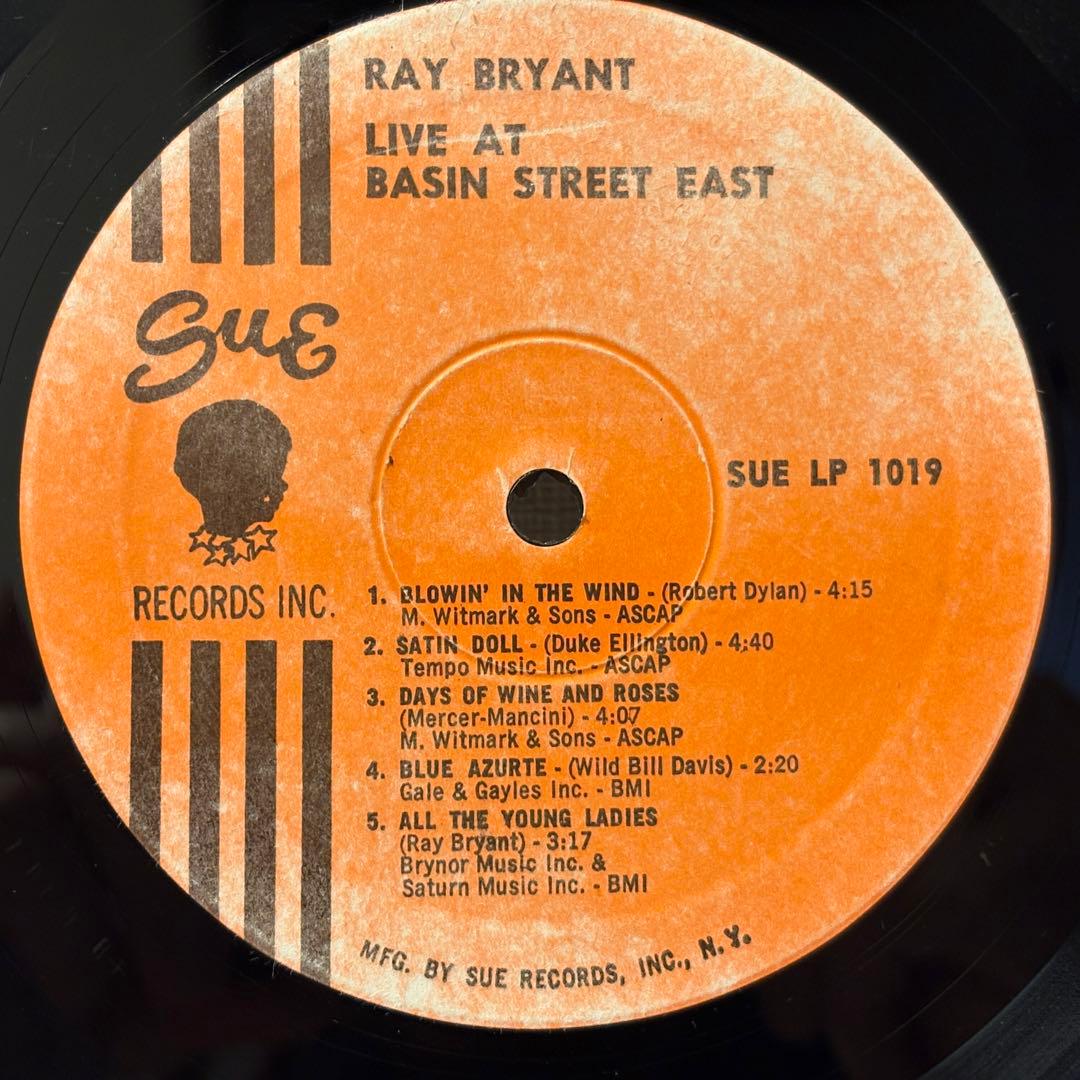 Ray Bryant – Live At Basin Street レコード