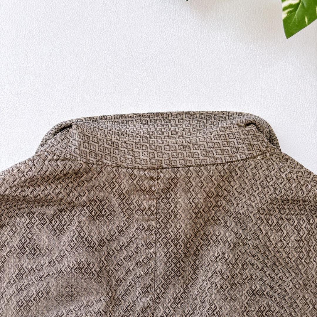 BOGLIOLI COAT 最新ロゴ 総柄 コットン ジャケット 44　S〜M