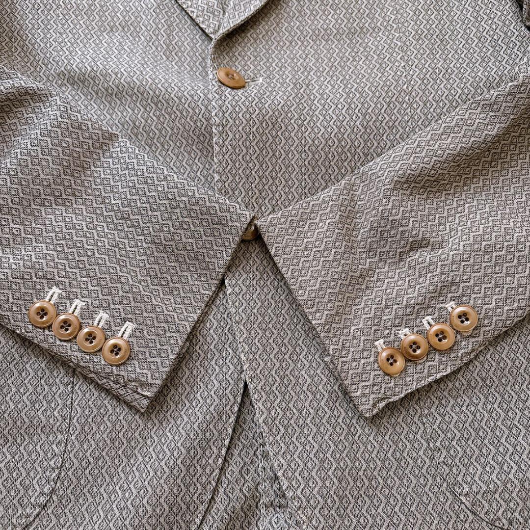 BOGLIOLI COAT 最新ロゴ 総柄 コットン ジャケット 44　S〜M
