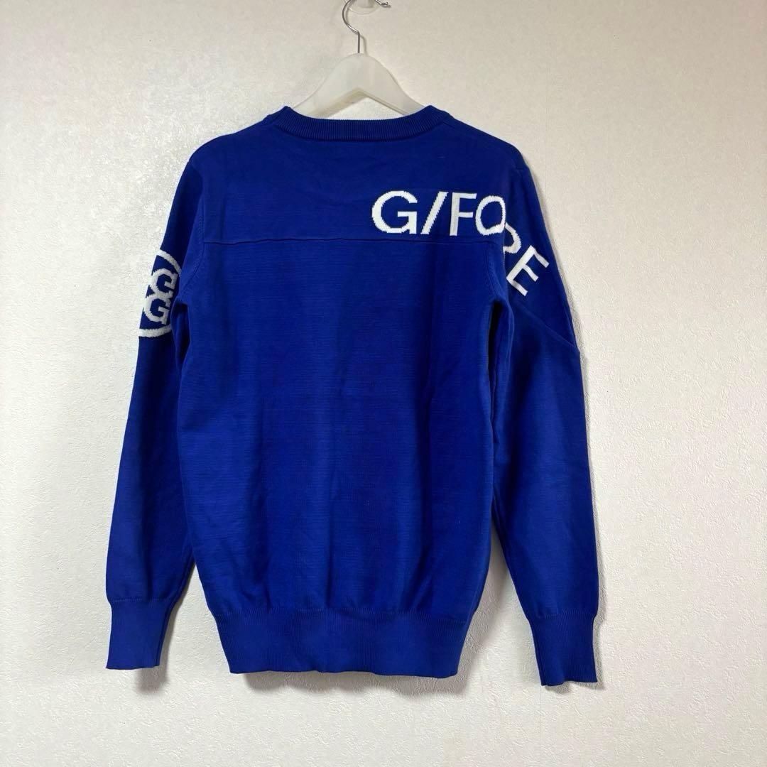 G/FORE ジーフォア　ゴルフ　セーター　青　L