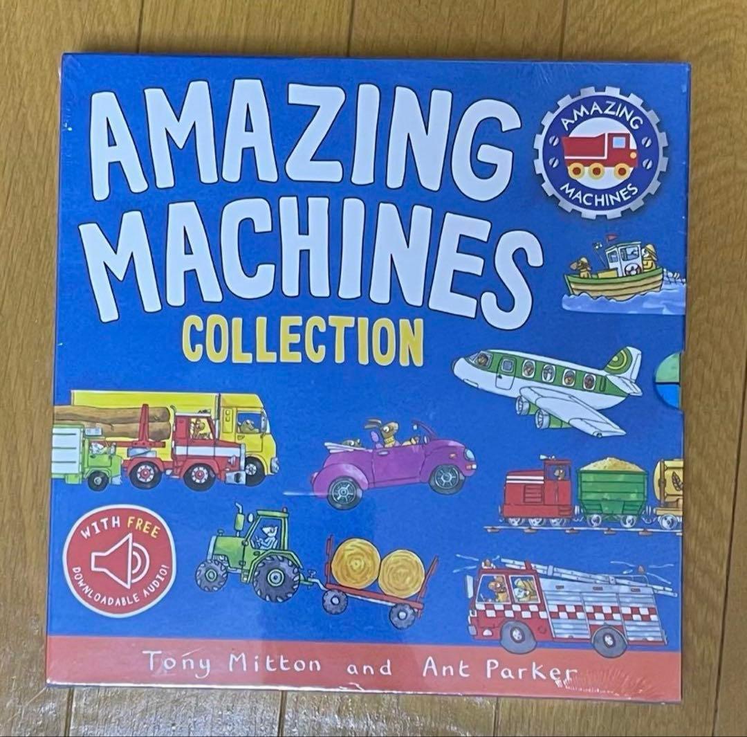 【新品/QR付き】Amazing Machines Collection 10冊