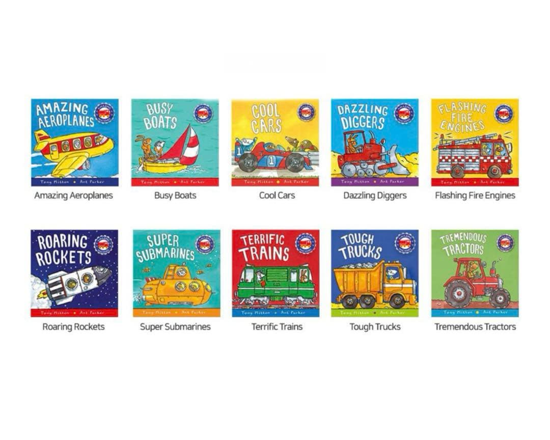 【新品/QR付き】Amazing Machines Collection 10冊