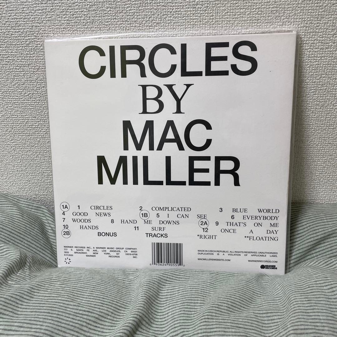 CIRCLES by MAC MILLER クリアヴァイナル