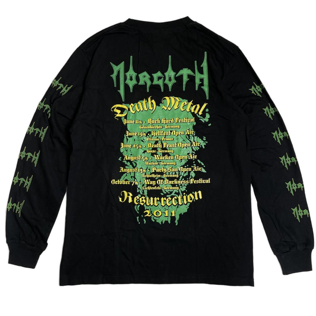 Morgoth Lサイズ ロンT/長袖Tシャツ ブラック モーゴス