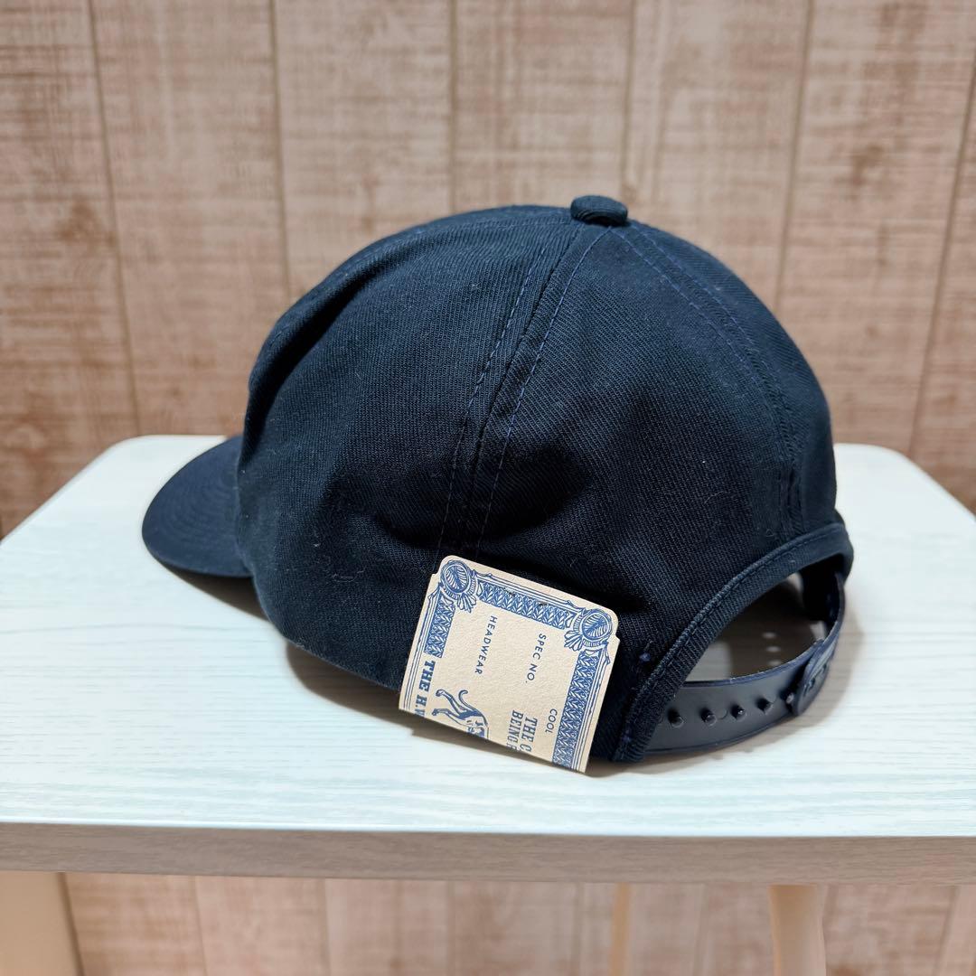 H.W.DOC & CO. ネイビー トラッカーキャップ　サイズ38