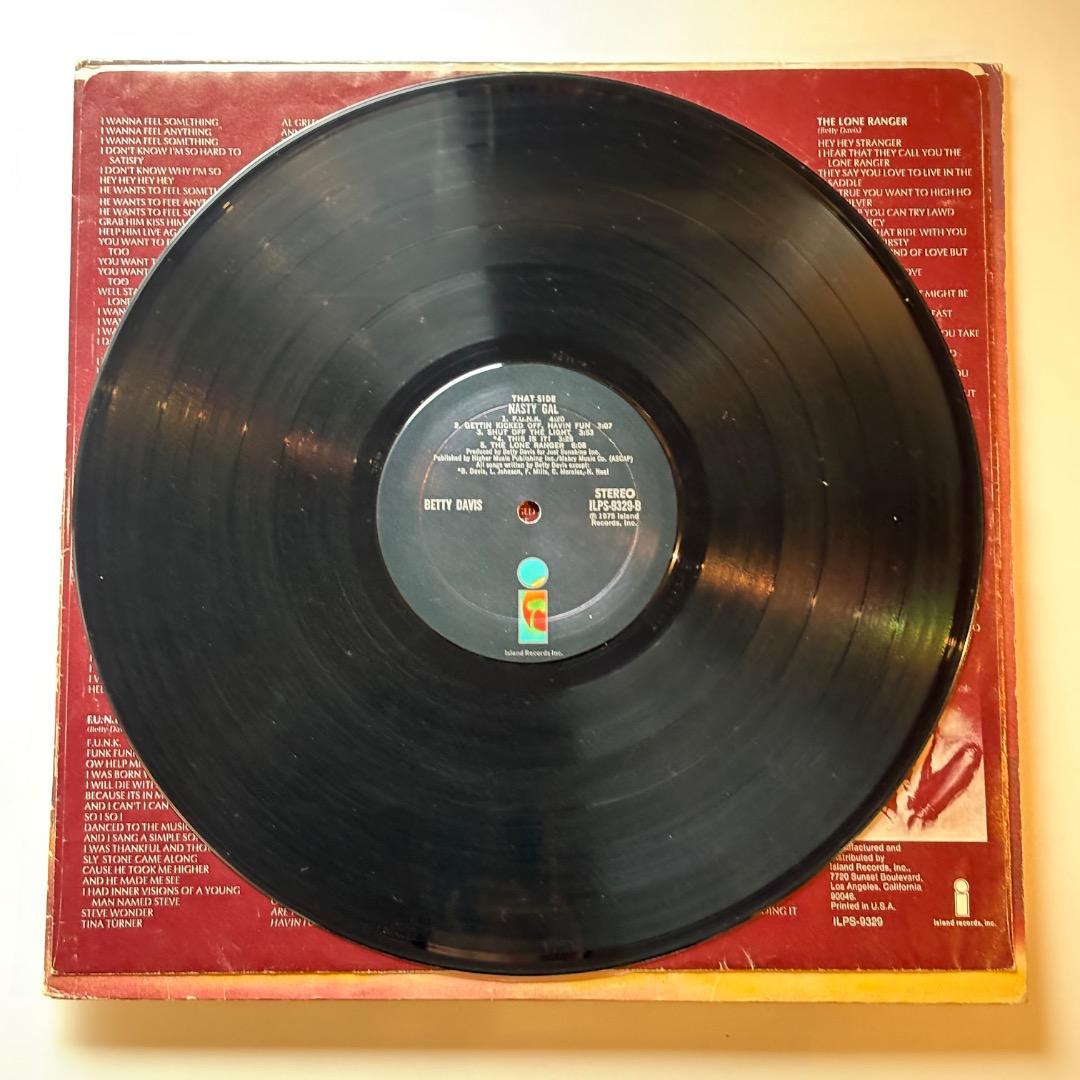 ◎中古LPレコード◎　ベティ・デイヴィス / ナスティー・ギャル