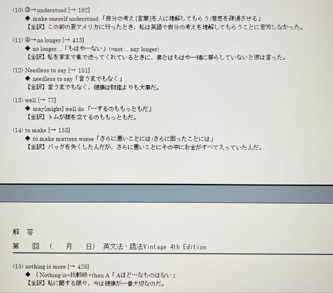 いいずな書店 Vintage 4訂版 確認テスト冊子&テストクリエイター2024