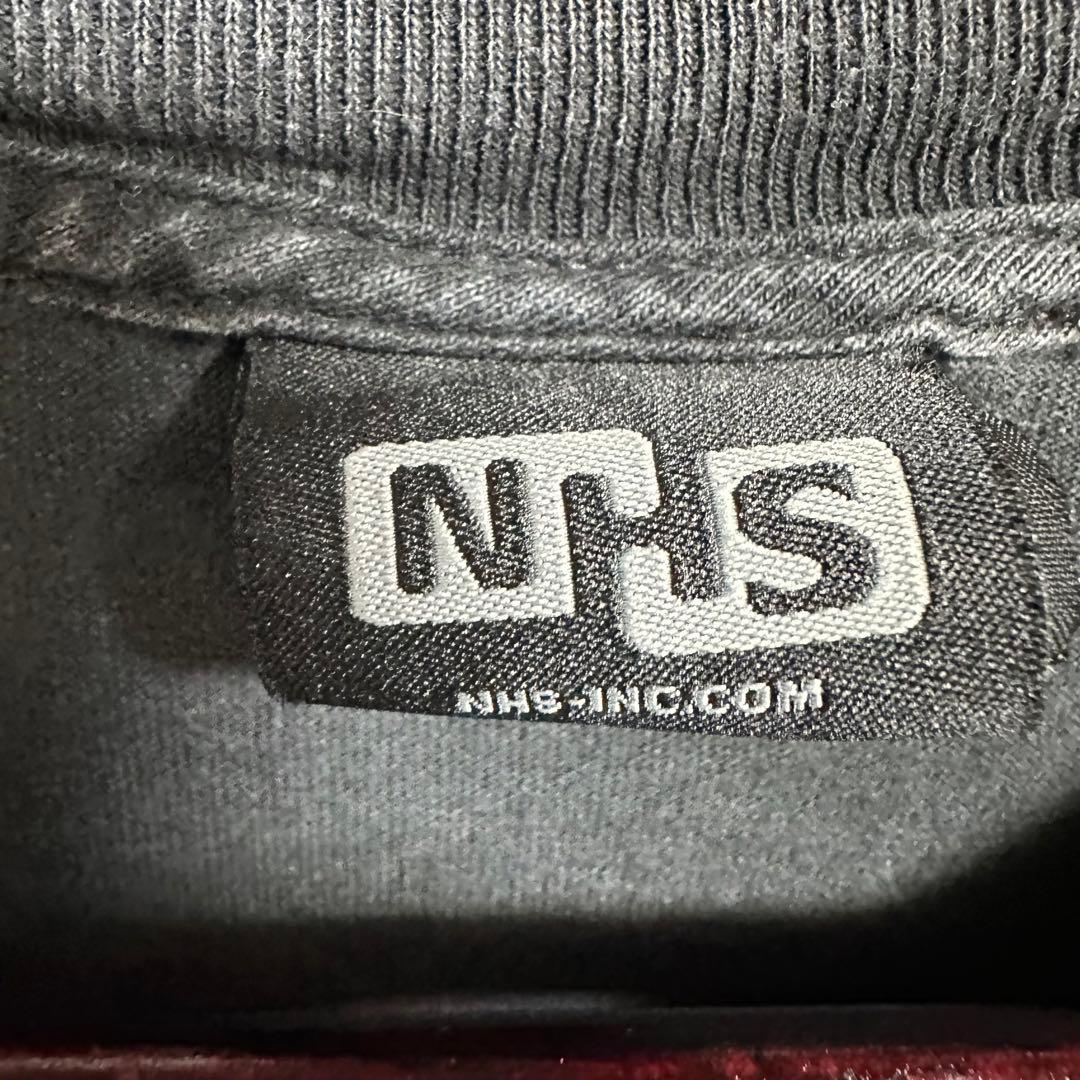 90s〜 Independent ブラック Tシャツ NHS アイアンクロス