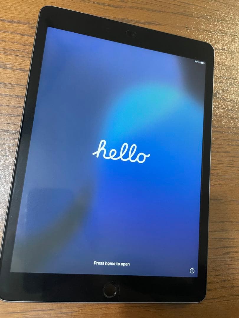 Apple iPad スペースグレー 本体 箱付き