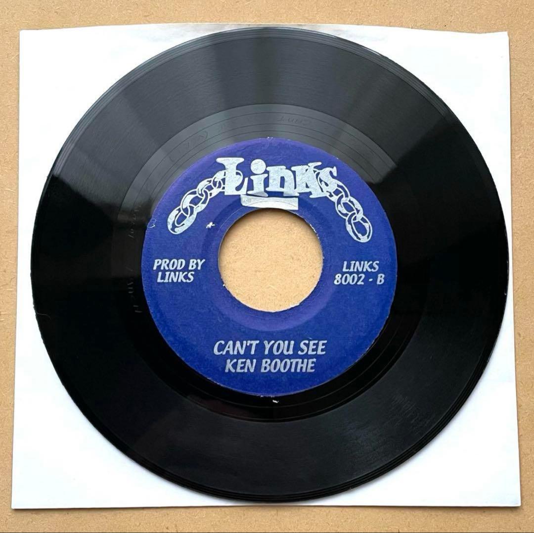 Ken Boothe / Can't You See レゲエ 7インチ