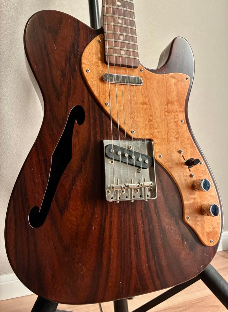 ギター O.Craft All Rose Thinline Telecaster