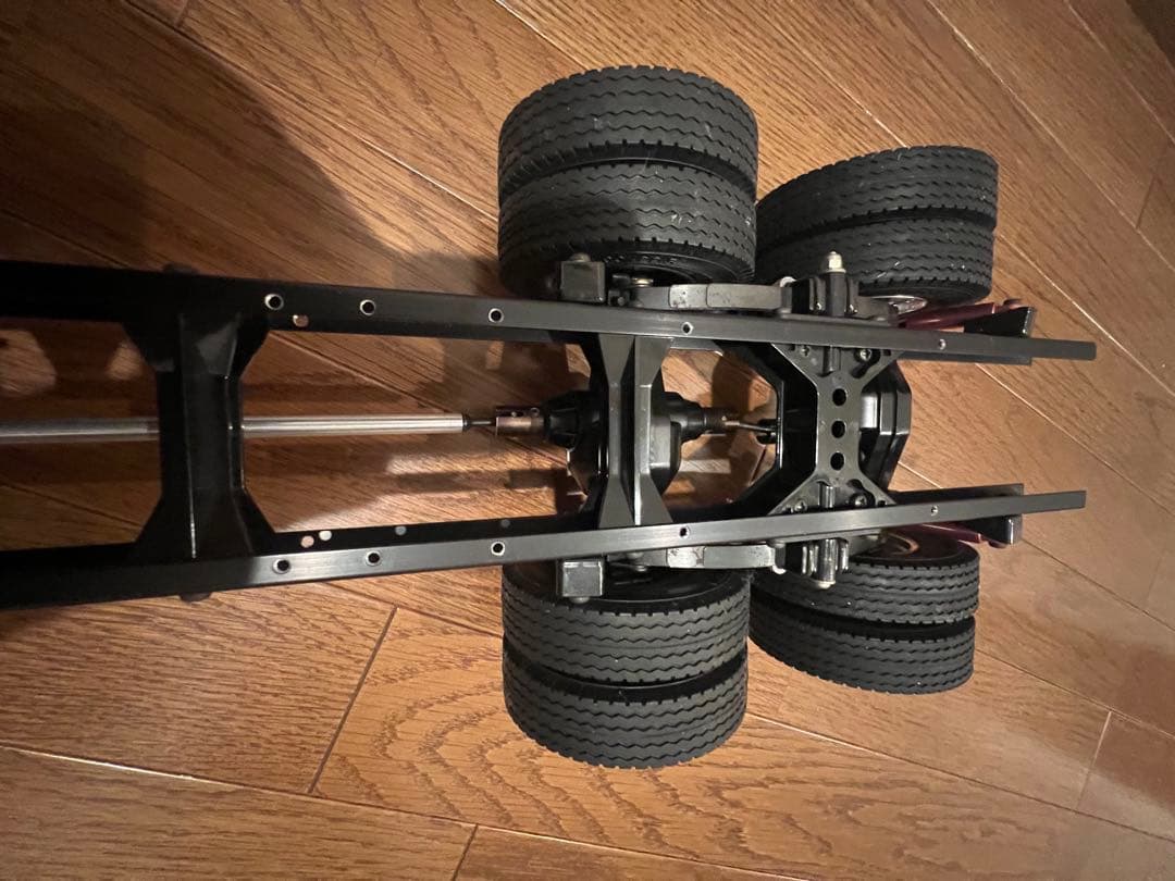 メ*ー様 タミヤ14分1トレーラーラジコンシャーシ