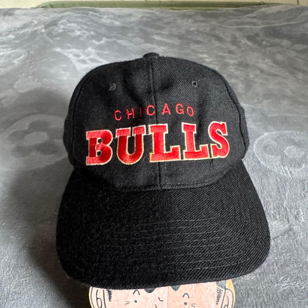 90’s CHICAGO BULLS ブラックキャップ
