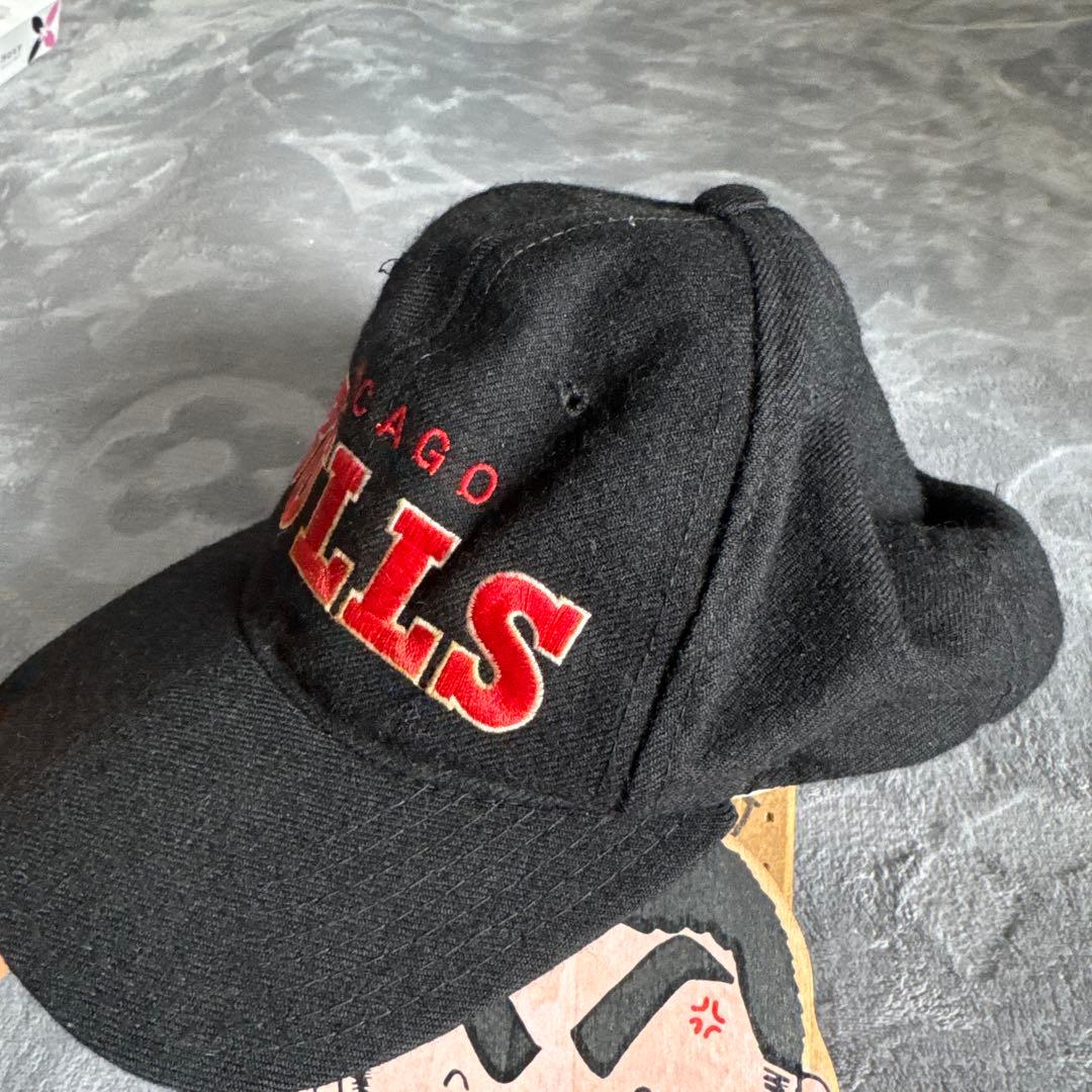90’s CHICAGO BULLS ブラックキャップ