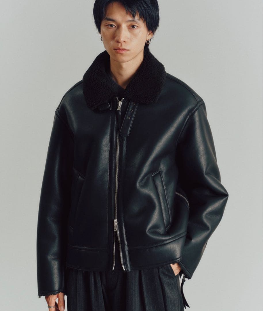 ジャケット・アウター B-6 FAUX MOUTON BLOUSON