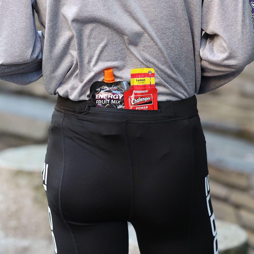 ELDORESO エルドレッソ ランニングタイツ ロングタイツ M グレー