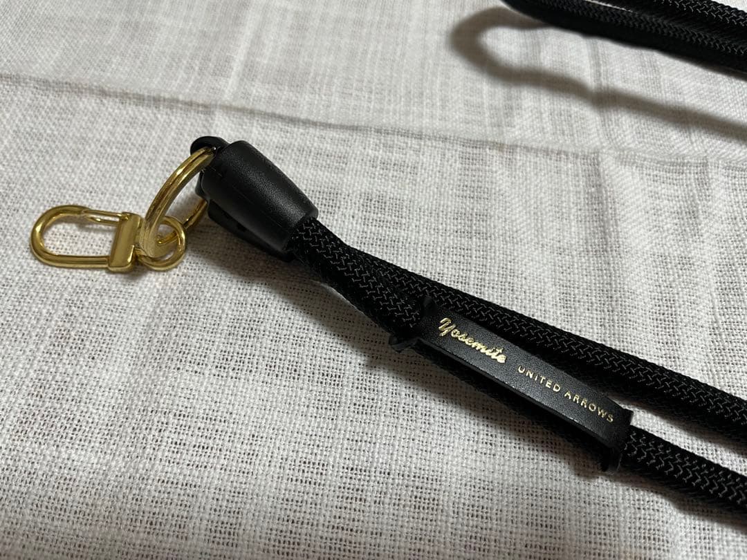 ユナイテッドアローズ別注ヨセミテストラップ（ブラック）
