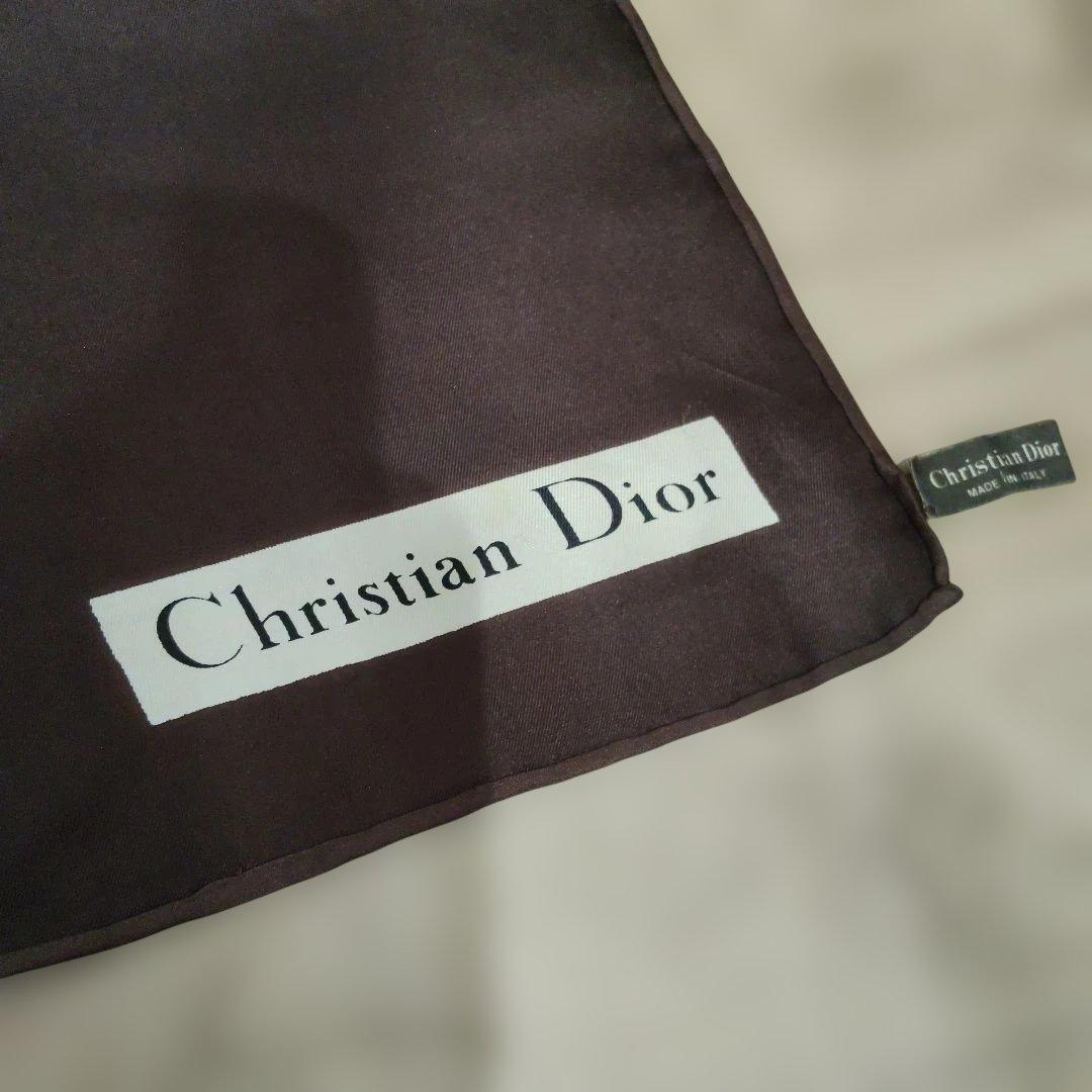 Christian Dior 花柄 大判スカーフ