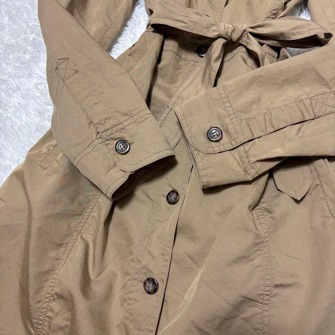 WEEKEND Max Mara シルク シャツ ワンピース コート ベルト付き