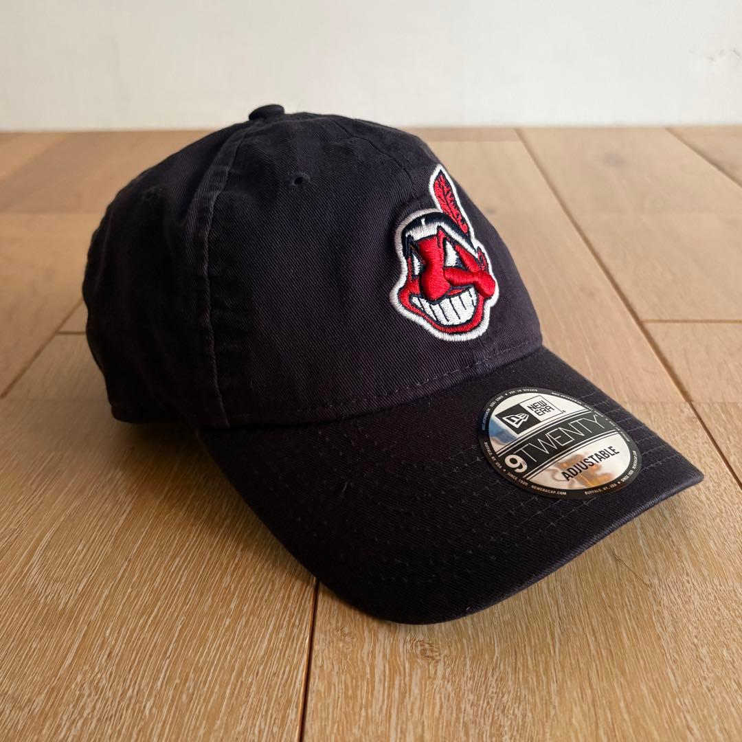 ★ニューエラ★クリーブランド・インディアンス★ワフーロゴ★ネイビー★新品★