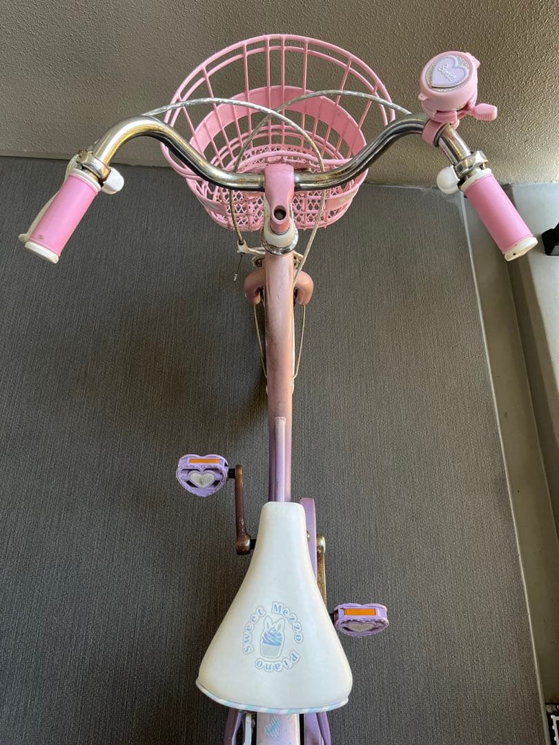 メゾピアノ　幼児用自転車 18インチ　名古屋市内限定　梅雨になる前に☂️