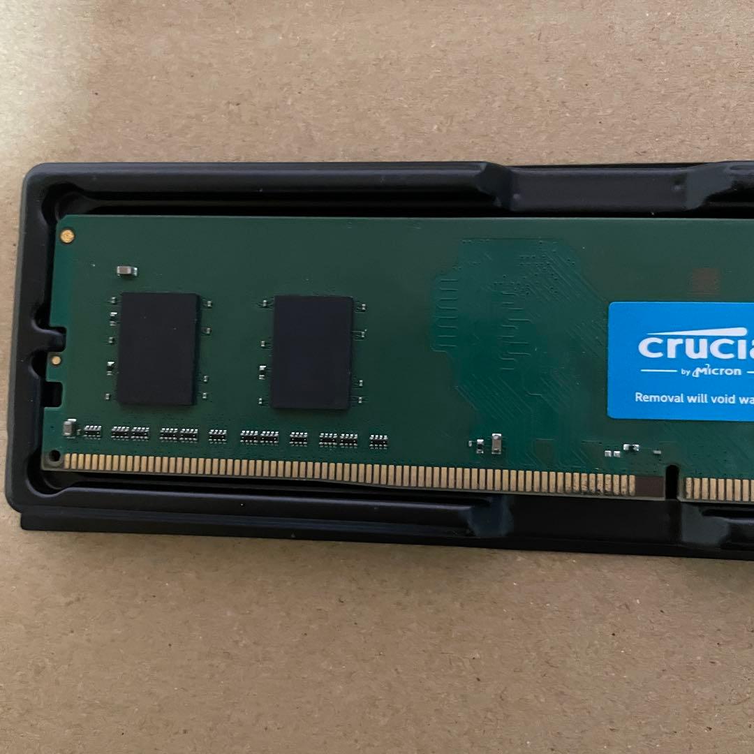 美品crucial 8GB DDR4-3200 UDIMM メモリ