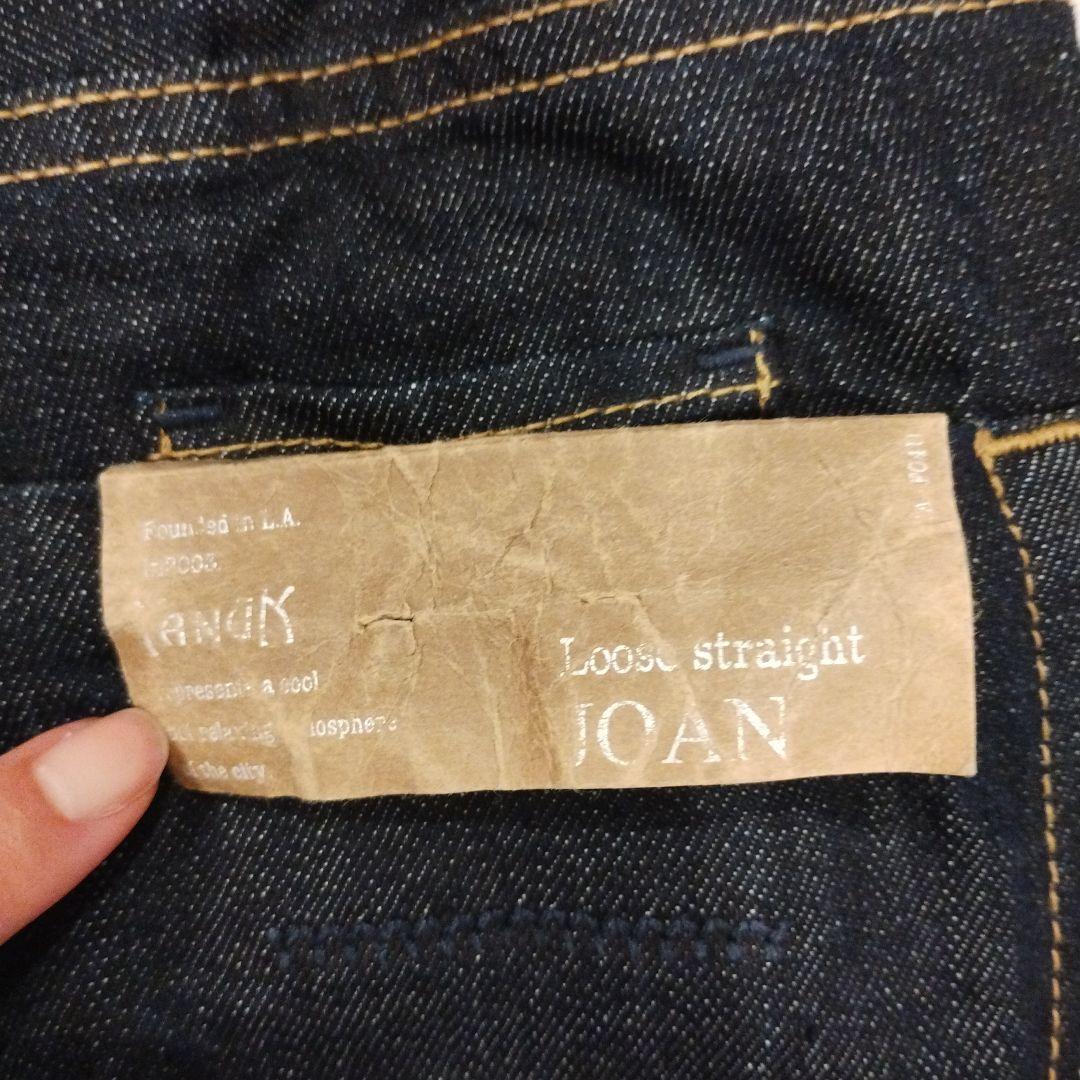 YANUK JOAN 57142220,ルーズストレート 22