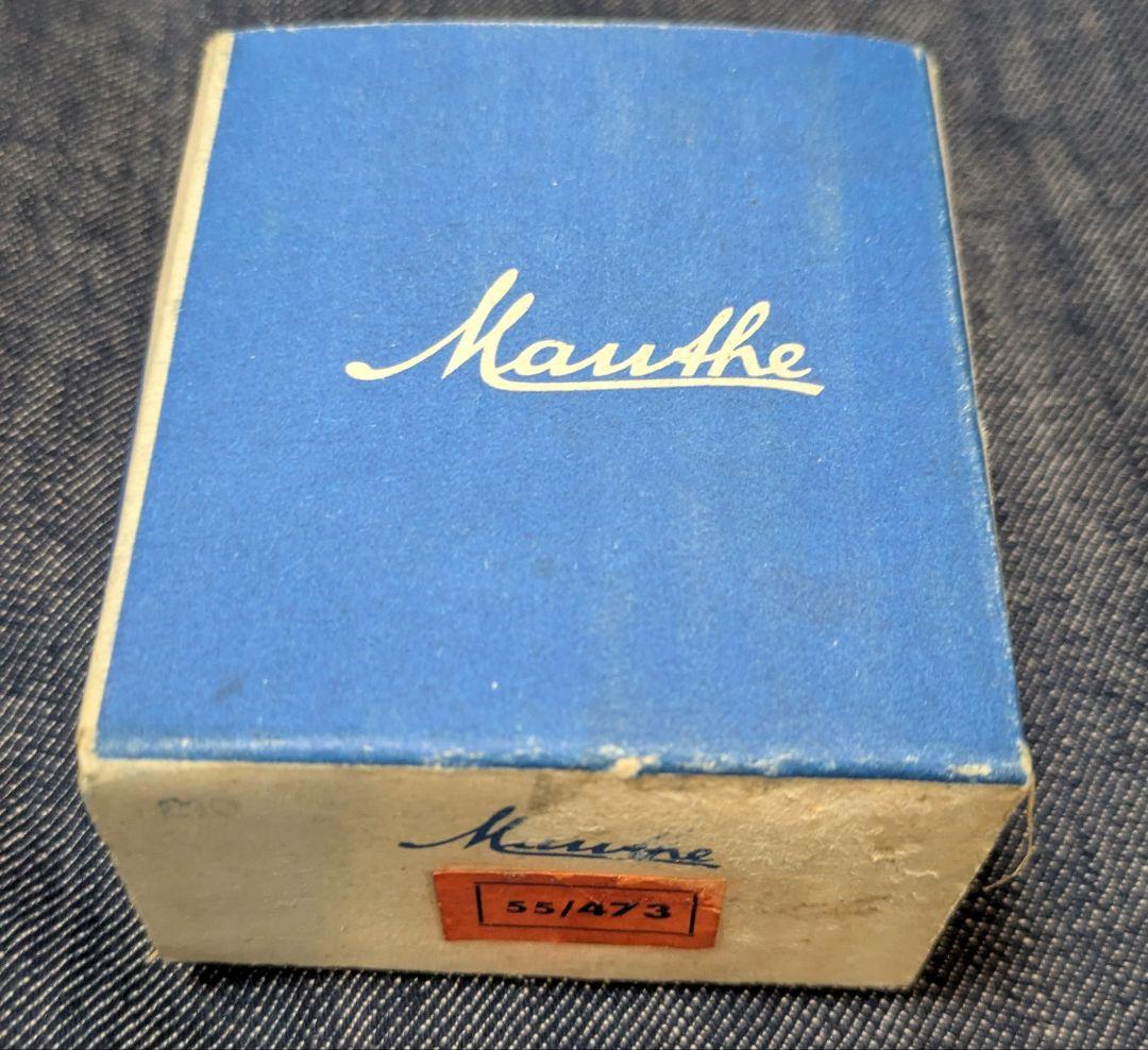 おまとめお取引用　マウテ　目覚まし時計　丸型　朱色&ペパーミントセット　ご予約品