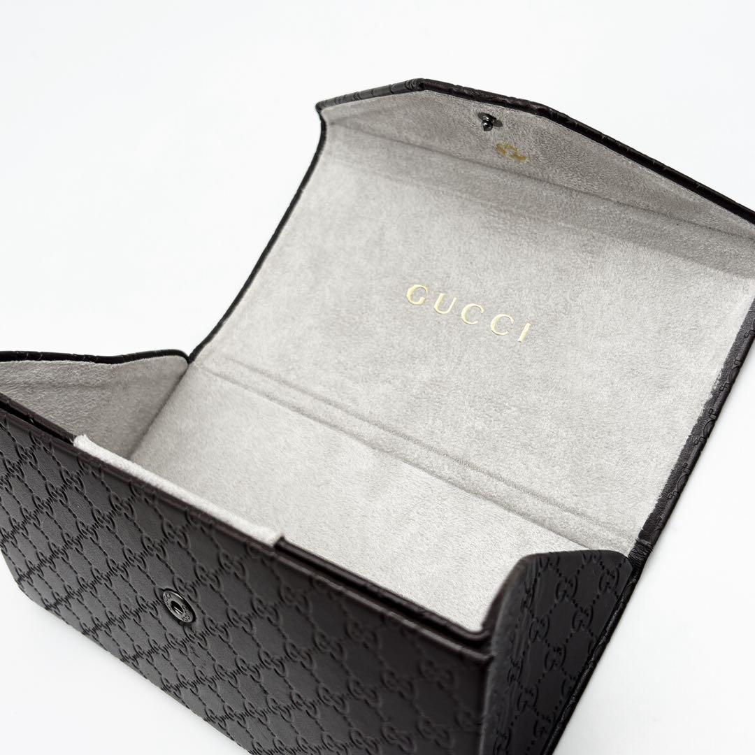 GUCCI グッチ GGロゴ サングラス ブラック グラデーション ケース付