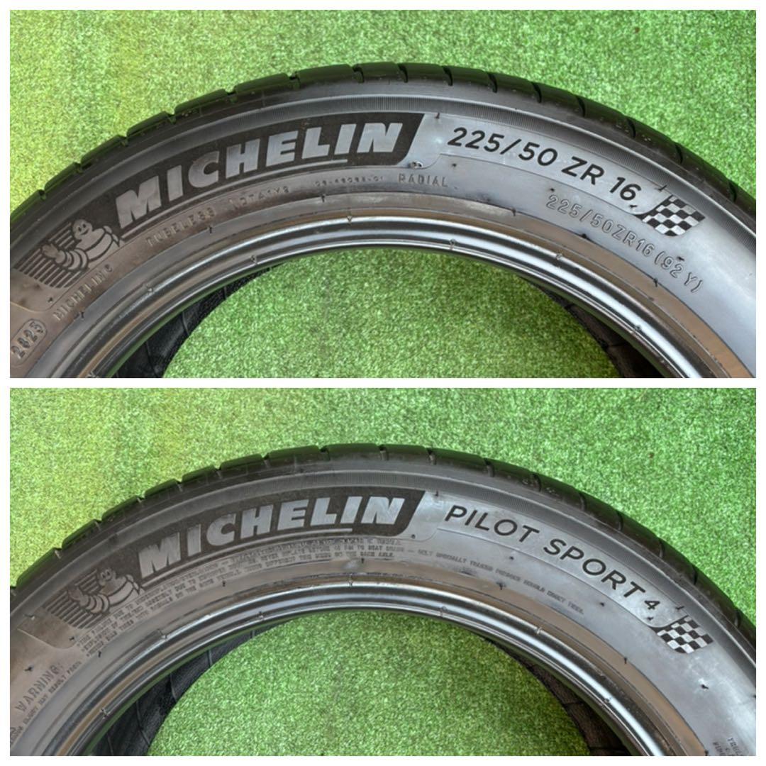 MICHELIN PILOT SPORT4 225/50ZR16 23年製2本