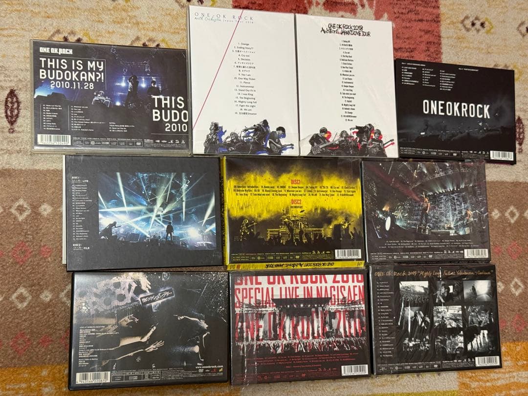 ONEOKROCK DVD ・CD ・アルバム・シングル コレクションまとめ売り