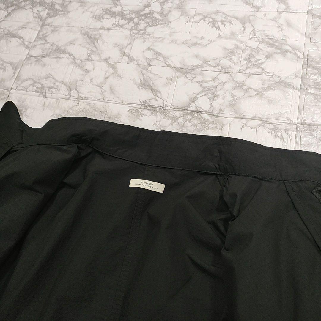【未使用級】SLOW M-65 フィッシュテールコート モッズ 黒