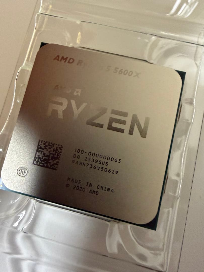 J*y様 ryzen5 5600x バルク品