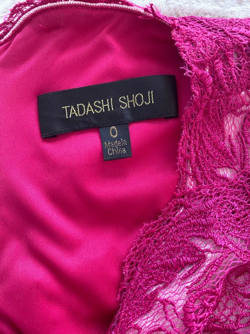 TADASHI SHOJI ノースリーブワンピース ひざ丈 0