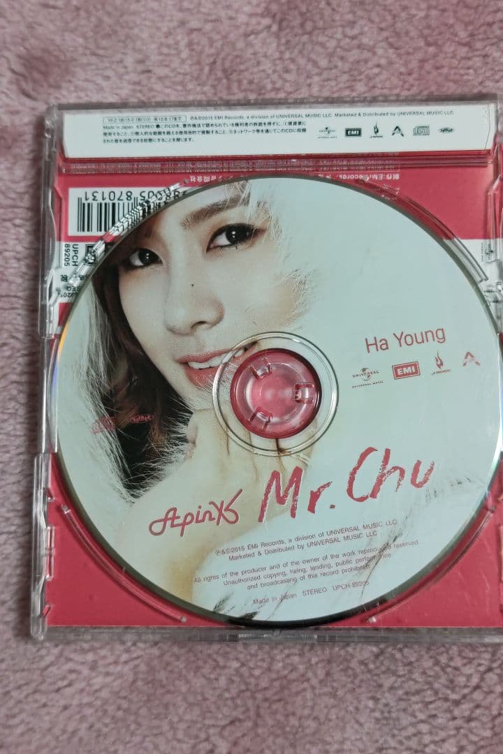 Apink Mr.Chu ピクチャーレーベル　初回限定盤A　トートバッグ付き