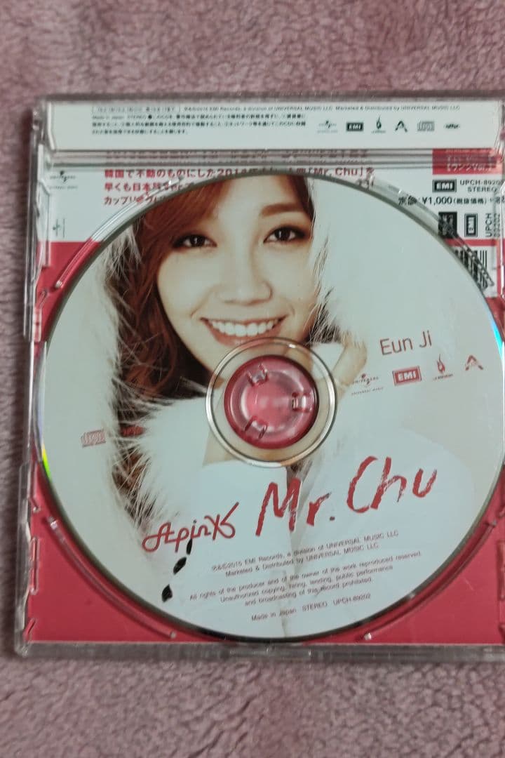 Apink Mr.Chu ピクチャーレーベル　初回限定盤A　トートバッグ付き